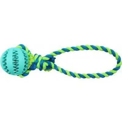 Купить homepet dental игрушка для собак мяч на канате