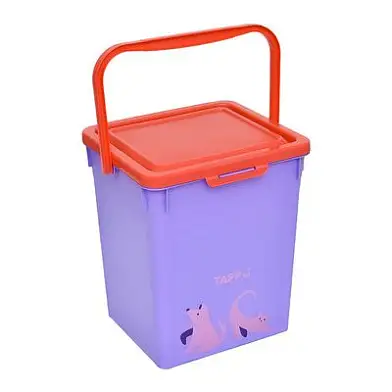Tappi Мюнтер контейнер пластиковый для корма для собак и кошек, фиолетовый